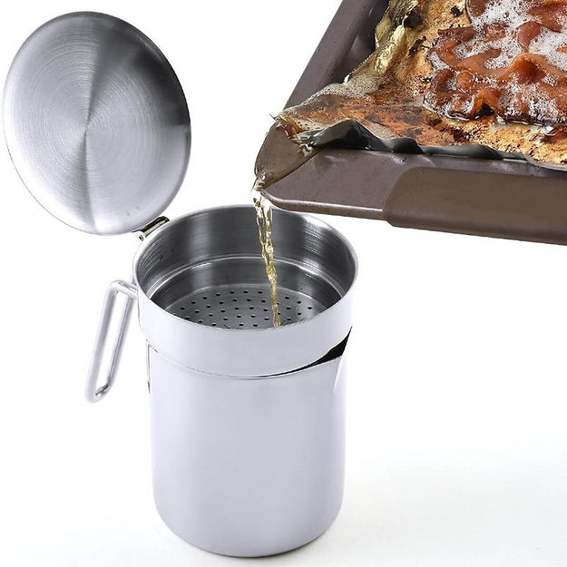 Norpro Cooking Oil Strainer & Grease Catcher