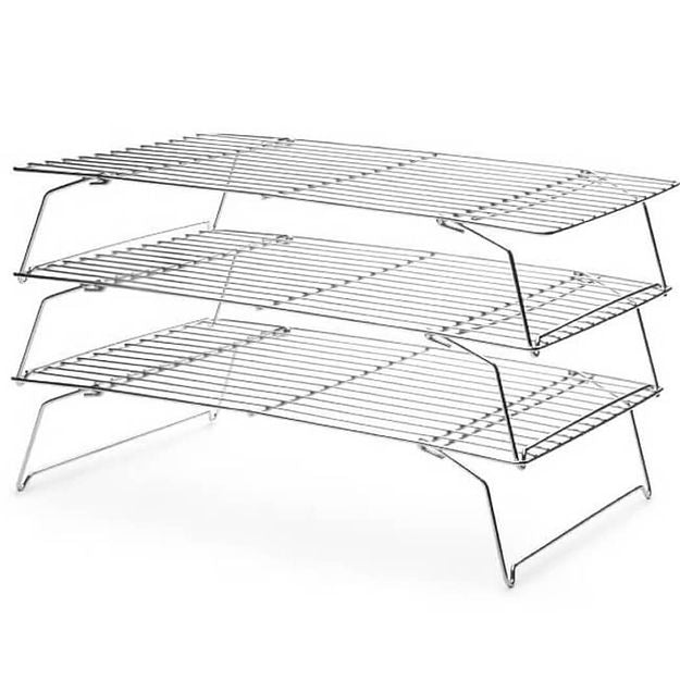 Fox Run Brands Stackable Cooling Rack Set, 3-Piece