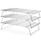 Fox Run Brands Stackable Cooling Rack Set, 3-Piece