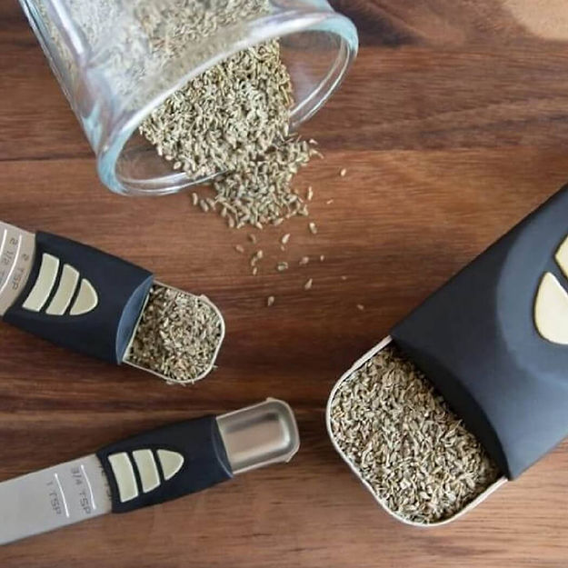 KitchenArt Cook's Pro Adjust-A-Measure Measuring Spoon Set