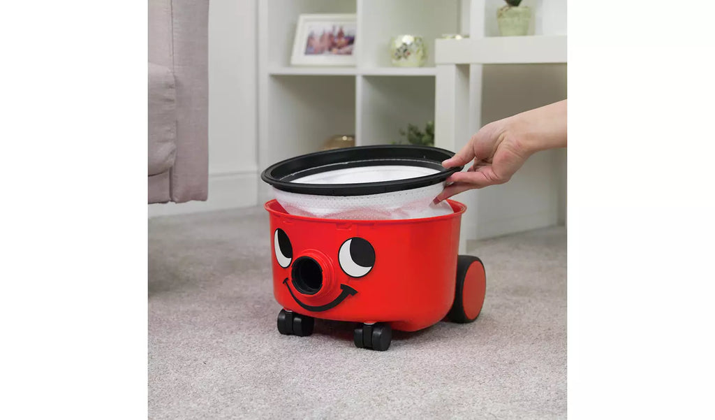 Henry Bagged Corded Cylinder Vacuum Cleaner - Red