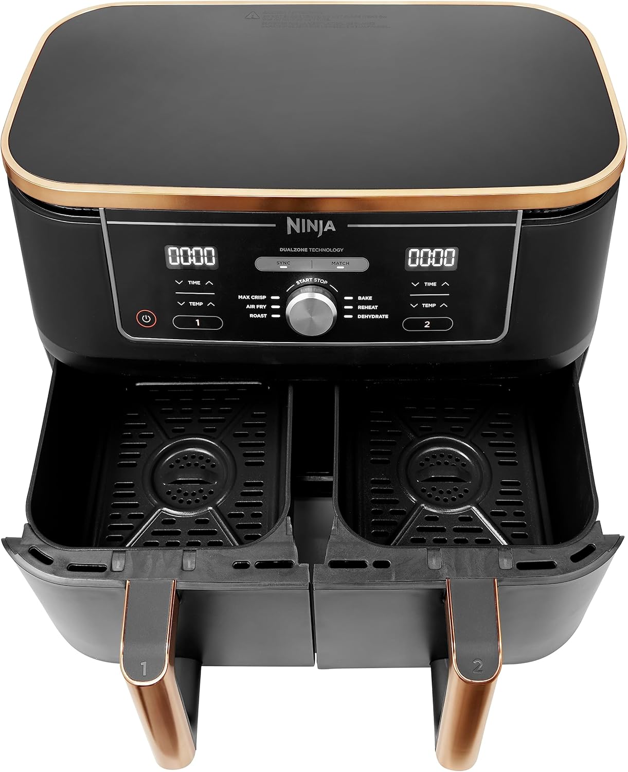 Ninja Foodi MAX Dual Zone AF400UK 9.5L Air Fryer - Black - HALF PRICE
