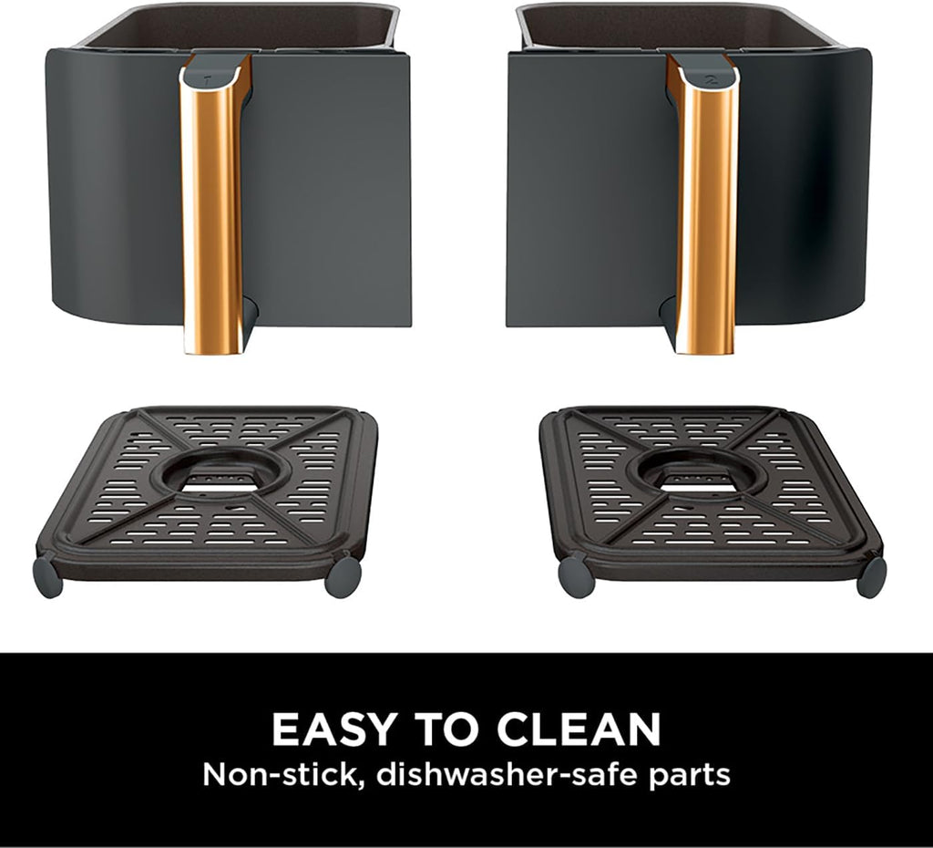 Ninja Foodi MAX Dual Zone AF400UK 9.5L Air Fryer - Black - HALF PRICE