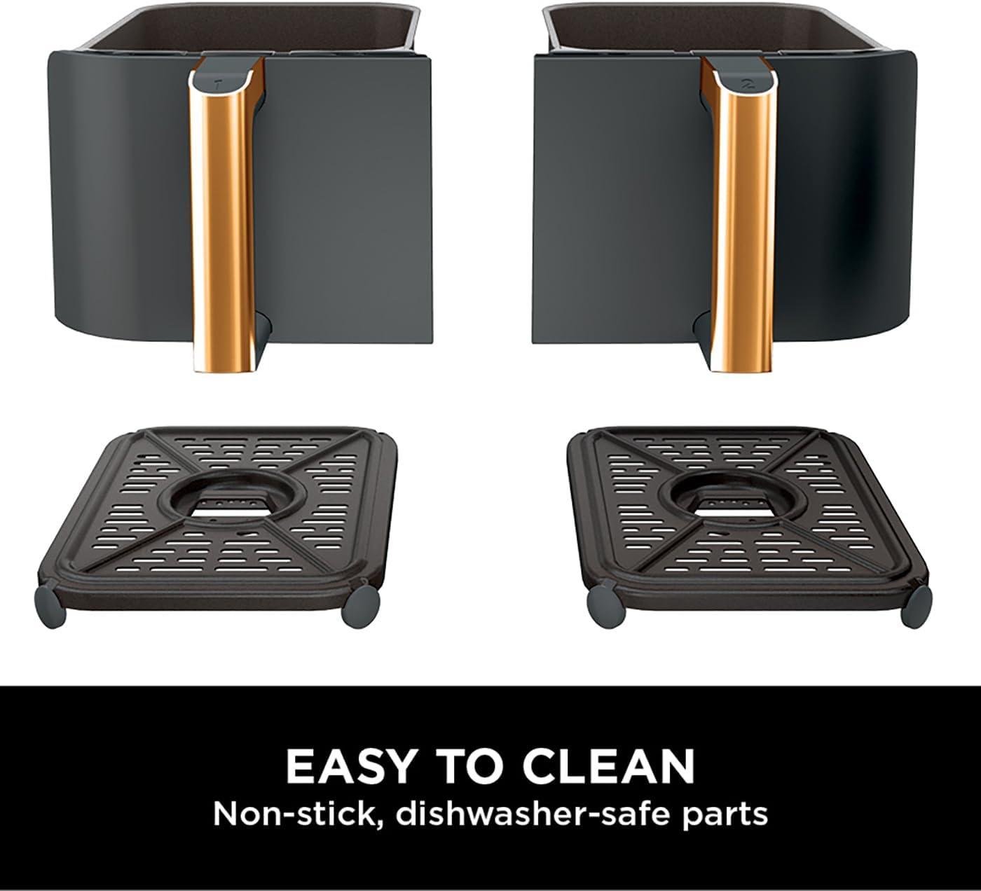 Ninja Foodi MAX Dual Zone AF400UK 9.5L Air Fryer - Black - HALF PRICE